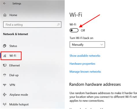 How to activate wifi on windows 10